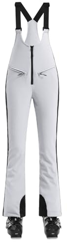 GSOU SNOW Women Ski Bib Pants Snow Overalls Snowboard Waterproof Windproof Insulated Slim Winter Warm