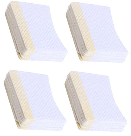 minkissy 160pcs Arc-shaped Makeup Remover Cotton Pads Adhesive Strip, Comfortable Eyelash Cleaning Pads for Face Makeup Removal and Eye Care