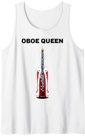 Oboe Queen Girls Oboe Tshirt Oboista Oboe Player Womens Oboe Oboe Canotta