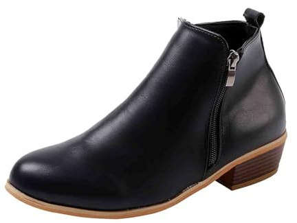 Platta skor med spets för kvinnor bröllop läderskor retro bruna damer spetsskor lätta ankelstövlar med dragkedja läderstövlar halkfria promenadskor breda sneakers vattentäta