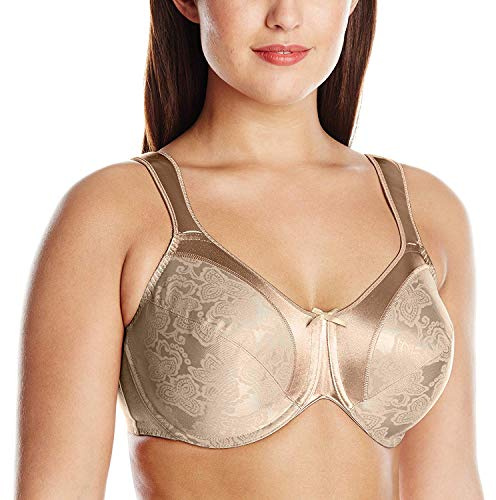 Bali Women's Bali Tracings Minimizer Underwire Bra, Nude,38DDD