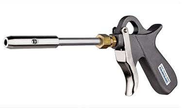 Guardair LZR650024AA Lazer Series Pistol Grip Safety Air Gun, Aluminum Venturi Nozzle with 24 Extension, 1/4 FNPT Inlet, Lightweight and All Metal Construction