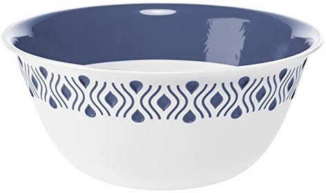 Stefanplast, Blu, Linea Tosca, Insalatiera in Resina, 29x13h cm, 29 cm