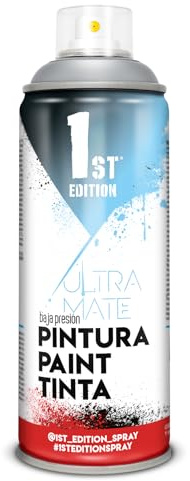 PINTURA EN SPRAY 1ST EDITION 520cc / 300ml MATE GRIS CEMENTO REF 658