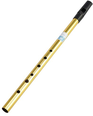 Sondery Irish Tin Whistle Key of D Made from Brass A Bright Brass Wind Type Sound Penny Whistle