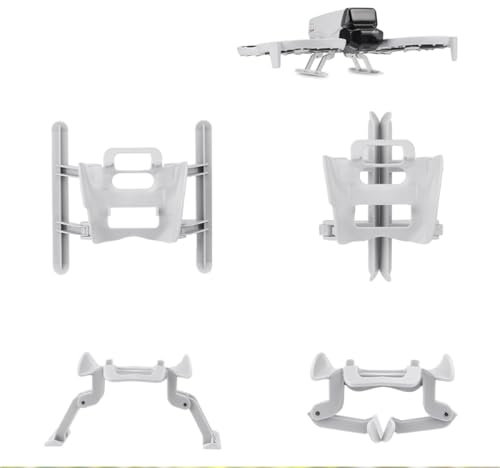 Carrello di atterraggio adatto per DJI Flip, carrello di atterraggio per treppiede con altezza crescente, accessori per clip di fissaggio, staffa per gambe di supporto per drone, staffa fissa di