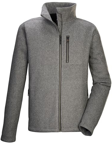 G.I.G.A. DX Uomo Giacca in pile lavorata a maglia/giacca in pile GW 47 MN KNTFLC JCKT, anthrazit, XXL, 43656-000
