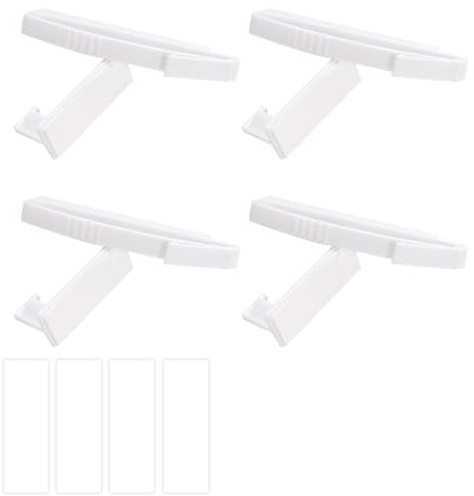 Invisible Drawer Locks Child Safety Locks Baby Proofing Hidden Latches Strong Adhesive No Drill Child Proof Cupboard Locks for Drawers Cabinets Home Protection Drawer Locks Baby Safety Easy to Install