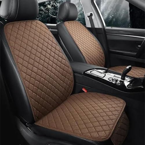 SGLEULRC Linen Car Seat Covers for Nissan Qashqai 2008 2009 2010 2011 2012 2013, Full Set Four Seasons Anti-Slip Seat Breathable Soft Seat Covers with Backrest Protector Seat Cushion Accessories