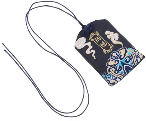BESPORTBLE Amuleto Japonés Omamori Tradicional Bolsa Colgante con Símbolos Únicos de Buena Suerte Protección y Bendición para Hogar Oficina y Coche