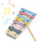 Montessori Holz Musik Spielzeug für 3-jährige Kinder, 4-teiliges Set von Tamburin, Xylophon, Flöte und Resonanzboden, Musik Erleuchtung Spielzeug Set