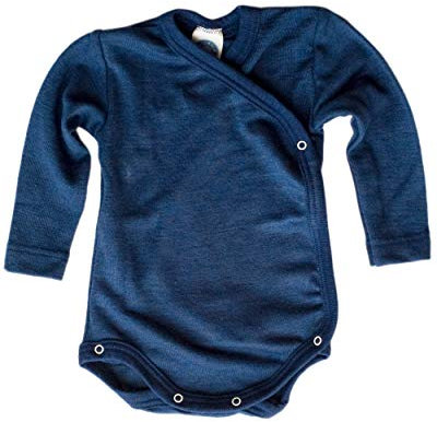 Cosilana Baby Wickelbody aus 70% Wolle und 30% Seide