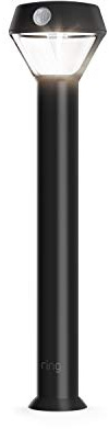 Ring Solar Pathlight — Motion-activated pathlight, bright LEDs, works with Amazon Sidewalk, Black