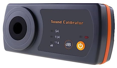 Sonido Metro Decibel Nivel Calibrador Calibración 114dB / 94dB / 104dB Nivel para Sonido Nivel Metros