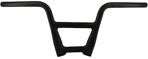 SENQI Bike Handlebars Road Bicycle Handlebars Aluminum Alloy Lightweight Riser Bar Cycling Riser Bar for MTB Fixed Gear Bikes 640 * 22.2 * 22.2mm Black