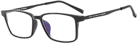 Suertree Lesebrille Herren Blaulichtfilter Brille TR90 Augenoptik Anti-Blau Sehhilfe Geschäftsstil Klassisch Lesehilfe for Männer 2.0X