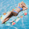 Fauteuil Gonflable Piscine, panemy Matelas Piscine Gonflable, Portable Et Durable, Hamac sur l'eau, Adapté à La Photographie, éTé, Piscine, FêTe, Bouee Piscine Filet, BouéE Piscine Adulte (Pastèque)