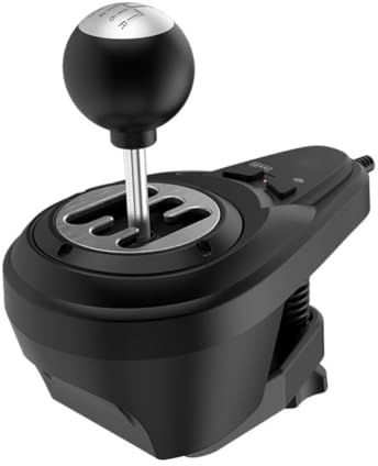 FACAIIO Racing Game Gear Holder with 61 Sequential Shifter for Universal Gaming Steering Wheels, ABS Material, Compact 18x10x20cm Black Design