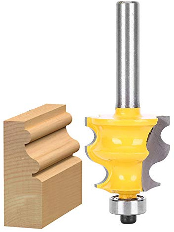 Broca de enrutador con mango redondo de 8 mm, herramienta de ranurado para carpintería, fresa de carburo con punta para madera, MDF y madera contrachapada, con caja de almacenamien
