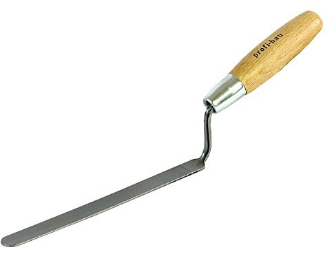 Dänische Fugenkelle 10 mm, runder Hals, 'PB'