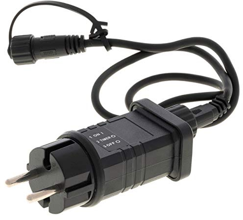 diLED Netzteil mit Trafo Timer und Anschlußkabel für erweiterbares Profi-Beleuchtungs-System Innen und Außen wasserdicht Weihnachtsdeko Xmas