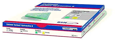 Cutimed Sorbact Hydroactive B Gel-V.14x14 cm Haft.
