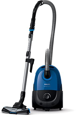 Philips FC8575/09 Performer Active EEK A (Staubsauger mit Beutel, TriActive+ Düse, Allergiefilter, 900 Watt) blau, 4 Liter