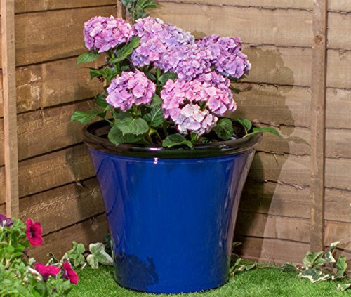 Primrose Royal Blue Glaze Effect Planter 50cm (19.7in)