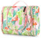 FOREGOER Trousse de Toilette Femmes avec Grande Capacité, Sac de Toilette Voyage Imperméable et Suspendu, Pliable Étanche, Portable Trousse de Toilette Multifonction pour - Flamants