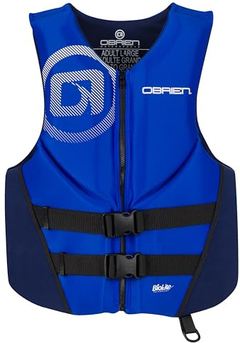 O'Brien Men's Traditional Neoprene USCGA Life Jacket, Blue, X-Large