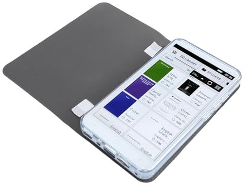 E Book Reader mit 5 Zoll Farb LCD Touchscreen und 1+8 GB, E Reader, Elektronischer Buchleser WiFi BT FM, Tragbarer Digitaler Buchleser für Erwachsene und Senioren