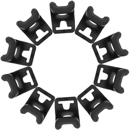 GOOHOCHY 10stücke Kunststoff Zelt-Haken Für Camping Leichtgewichtige Clips Zur Befestigung Von Und Außenzelten Installieren Vielseitige Anwendung Für Outdoor-aktivitäten