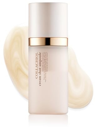 Cellre Collachiol Cream Shot Ampoule – 3-in-1 Toner, Serum & Cream Mist | Collagen + Bakuchiol Complex for Smooth, Moisturized, and Healthy-Looking Skin | 145 ml & Travel Size 55 ml