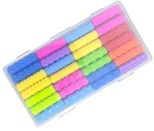 14/28Pcs Morbido Silicone Penna Grip Ergonomico Scrittura Aiuto Grip Matita Holder Gripper per Studente Bambino Bambino In Età Prescolare Strumento di Apprendimento Sensoriale per la Scrittura
