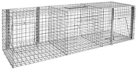 Petigi Animales Humane Trampa Jaula Captura Ratones Ratas Conejos Topos Martas Castores Tejones, Dimensiones/Modelo:Trampa para pájaros 1 (102 x 30 x 40 cm)