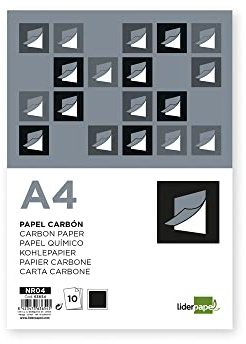 Carbon papper ledande svart storlek din a4 påse 10 ark
