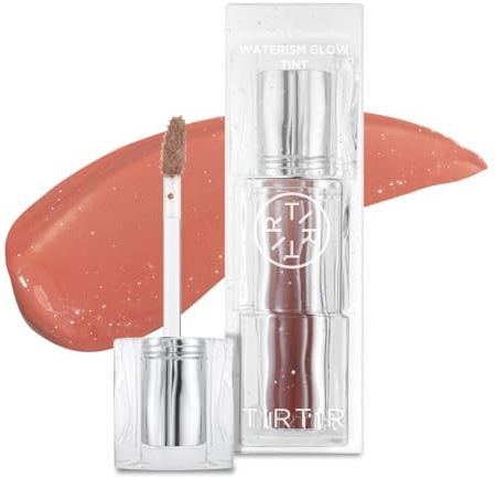 TIRTIR Waterism Tinted Lip Gloss #09 Salmon Syrup, 0.14 Fl Oz – Kiss Ready Lipgloss, 12H Long Lasting Non Sticky Natural Tinted Glow Korean Multiuse Cheek and Lip Tint for Women gift