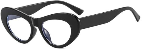 EANGK Übergroße Brillengestelle für Damen, für Straßenaufnahmen, Katzenaugen-Brille für Damen, 1, Einheitsgröße