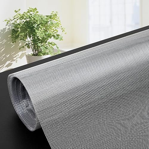 Rollo de malla de fibra de vidrio de 24 m para pantallas de ventana, red antimoscas con amplias aplicaciones color gris