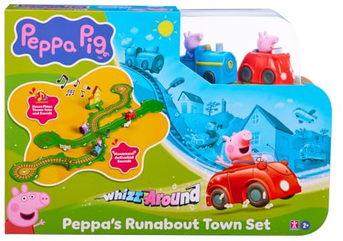 Circuito Peppa Pig Tren y Coche