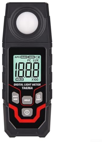 Portable Digital Lux Meter for Quick and Efficient Light Intensity Analysis in Different Settings