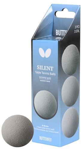 Butterfly Silent Table - Palline da ping pong silenziose in schiuma