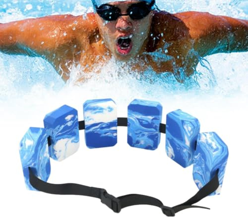 Cinturón Aeróbic Acuático Ergonómico y Ajustable | Cinturón de Flotación para Natación para Hombres, Mujeres, Adolescentes, Deportes, Competición, Fitness y Ejercicio