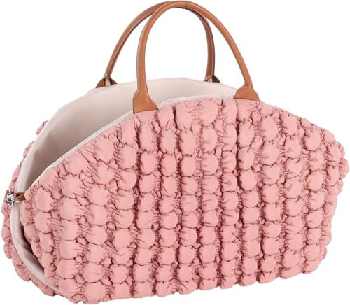 Hundetasche - Tragetasche Yzma Rosa – 42x26x25cm – Polyester – 2 Tragegriffe – Wendekissen – Einsatz herausnehmbar – Sicherheitsleine – leicht zu reinigen
