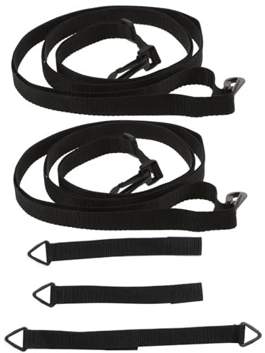 ibasenice 5Pièces Sangles De Fixation pour Parasol Extérieur De Ajustables pour Stabiliser Votre Parasol De Terrasse Accessoire Pratique pour Jardin