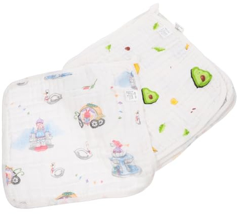 HONITANO 8piezas Toalla De Baño Para Toalla Facial Para Recién Nacidos Toallita Alimentación Saliva Infantil Casa Viaje