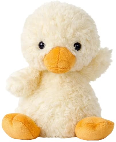 QiiWuic Teddy, Duck Teddy, Stuffed Animal, Cute Teddy, Companion for Daily Moments, Travel Companion, Cute Ducks Soft Plush Animal Doll, Excellent Gift,Kids Birthday (Yellow)