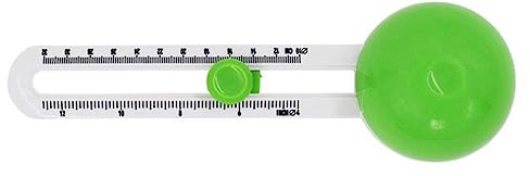 Haofy Coupe-carton Rond avec Coupe-cercle Réglable et 3 Lames pour Décorations en Papier, Cartes de Vœux, Artisanat, Outil de pour Manuels