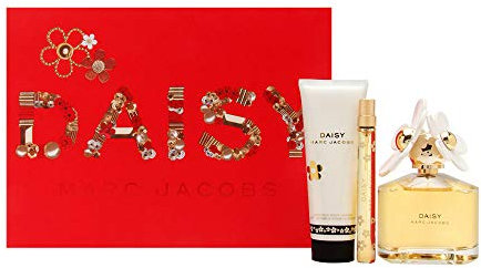 Marc Jacobs Daisy Gift Set 100ml EDT + 75ml Body Lotion + 10ml EDT
