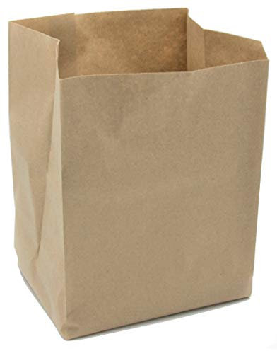 UlithClean - Sacchetti di carta per rifiuti biologici, in carta, resistenti all'umidità, 10 litri, 270 x 200 x 160 mm (50 pezzi)